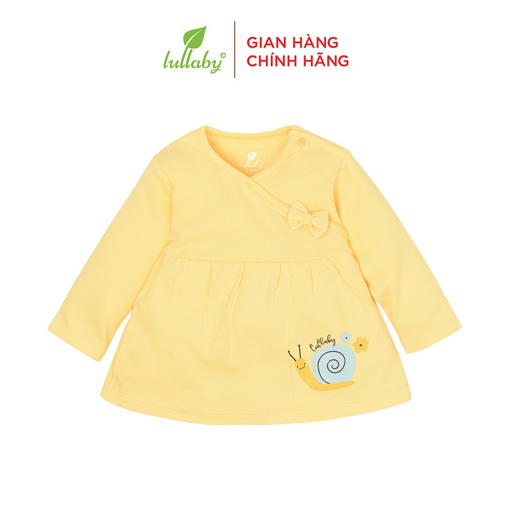 LULLABY - Áo bé gái chữ A cổ tim - NH675P