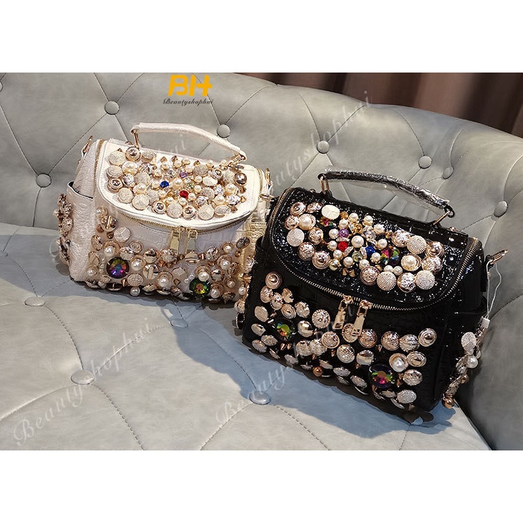 Túi Đeo Chéo Đính Đinh Tán Thời Trang 2022 Cá Tính Cho Nữ