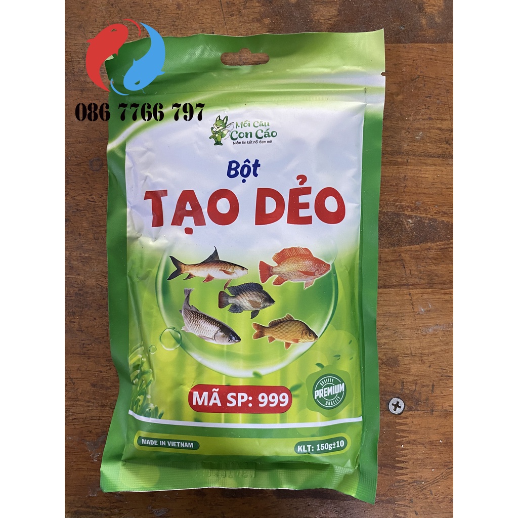 Bột Tạo Dẻo Cho Câu Lancer, Câu Đơn… Mồi Câu Cá Thương Hiệu Con Cáo