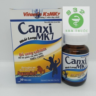 Canxi MK7 Nhất Long lọ 30 viên