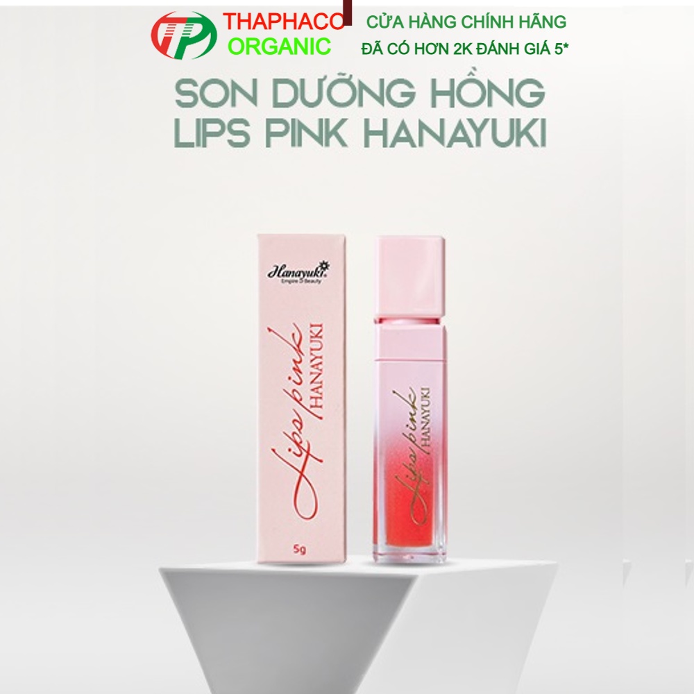 Son Dưỡng Hồng Môi LIPS PINK HANAYUKI