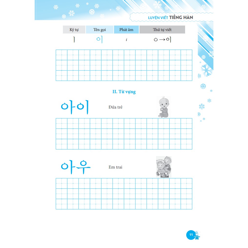 Sách - Luyện viết tiếng Hàn (bìa mềm) Tặng kèm Bookmark