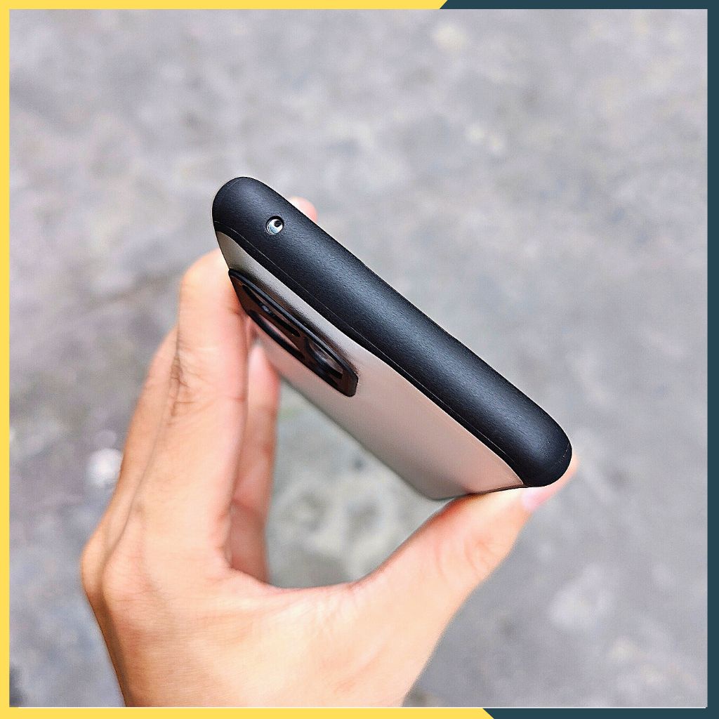 Find x5 pro_Ốp lưng nửa cạnh lưng nhám chống bảo vệ camera chống bám vây tay - phụ kiện điện thoại linh huỳnh