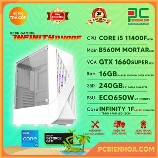 PC GAMING GEMINI III ( CORE I5 11400F / B560 / GTX1660S / 16GB / 240GB )