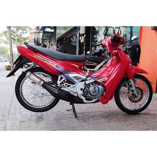Tem rời suzuki satria 2000 đỏ - tem chuẩn