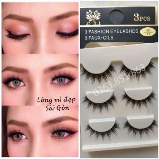 Lông mi 3D, lông mi chồn (3D-11)