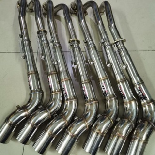 cổ pô cong 2 khúc kiểu k1 gắn wave,dream,cub...