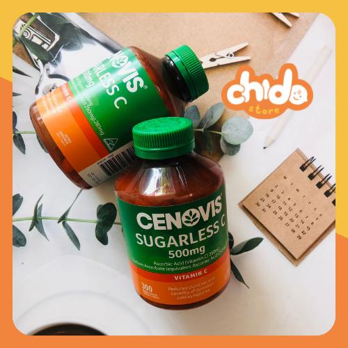 [Có sẵn] [Chính hãng] Vitamin C Cenovis Sugarless C 300v