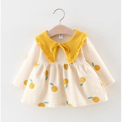 váy thu đông bé gái nhí size 6-13kg đáng yêu VT27
