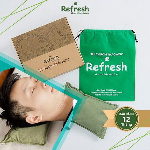 Gối chườm nóng thảo dược đa năng giảm đau xương khớp - Refresh