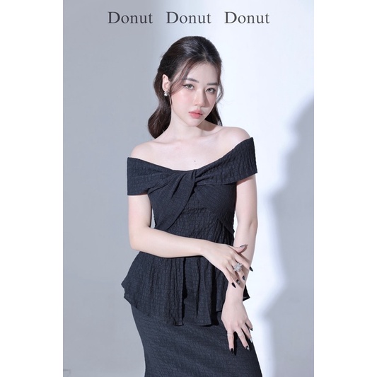 Set trễ vai chân váy đuôi cá