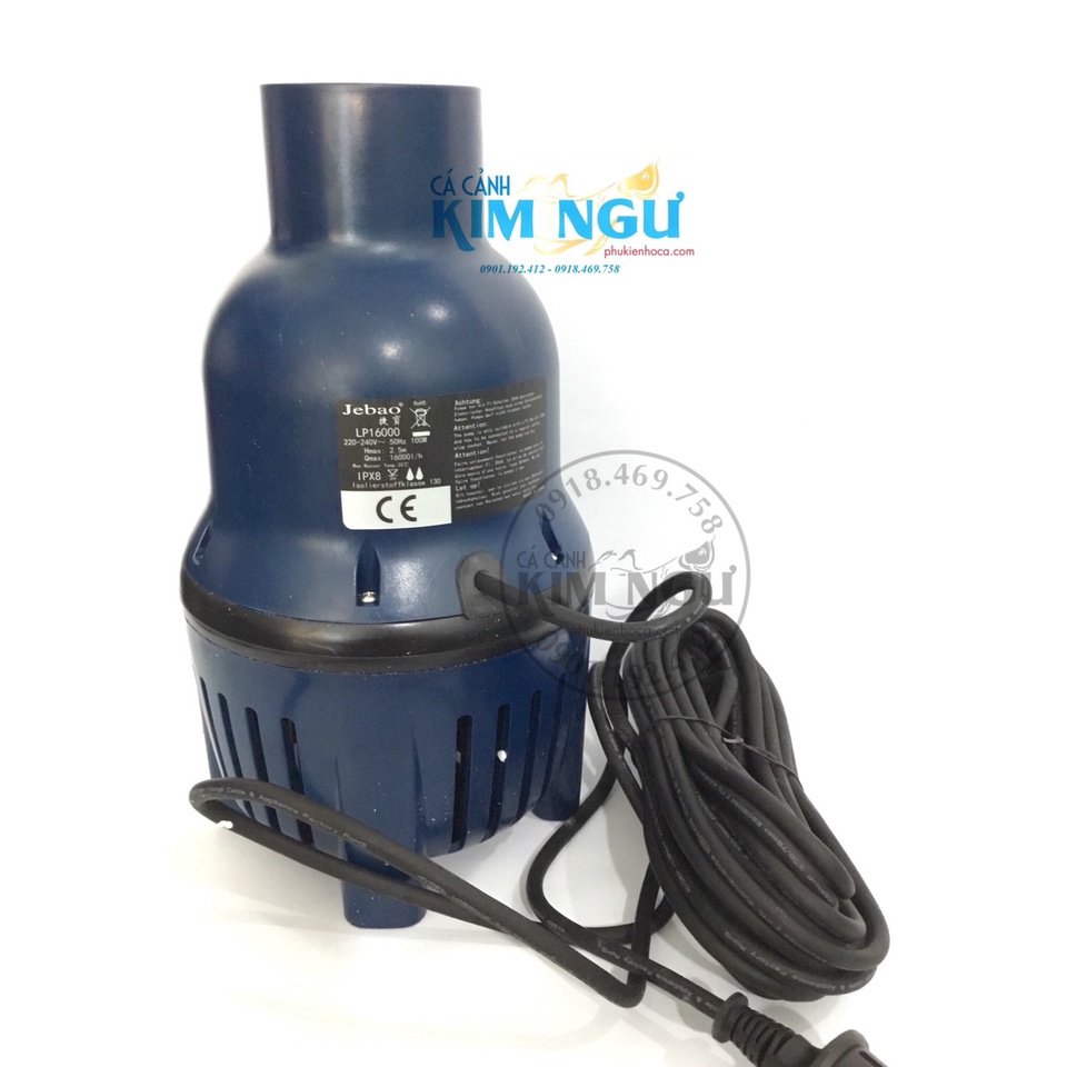 JEBAO LP 16000  Máy Bơm Đứng  Cho Hồ Cá Koi