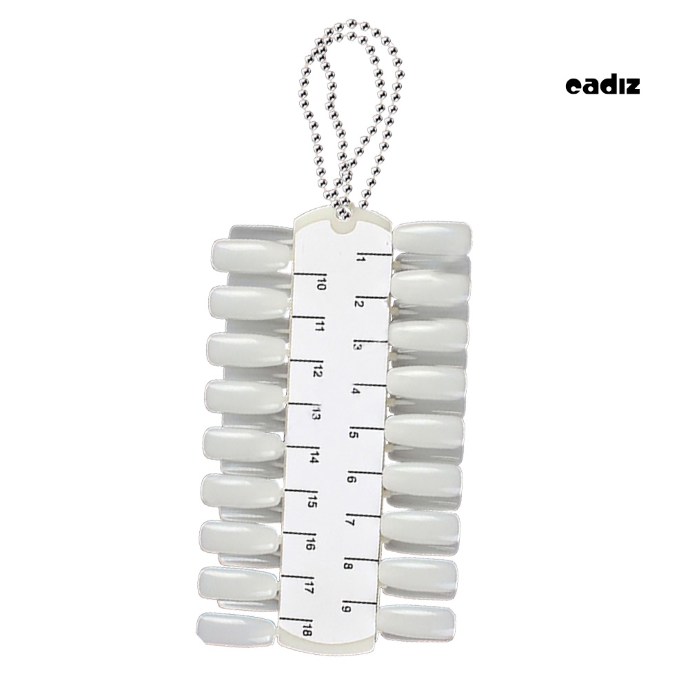 Bảng Màu Trưng Bày Lọ Sơn Móng Tay 36 Ô Kèm Dây Xích