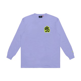 5THEWAY /stroke/ BIG LOGO LS NEW TEE - PASTEL LILAC