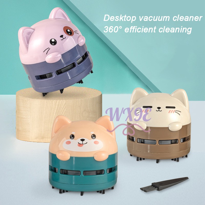 Dụng cụ hút bụi vụn tẩy xóa dọn dẹp bàn sạc cổng USB Wx9E mini