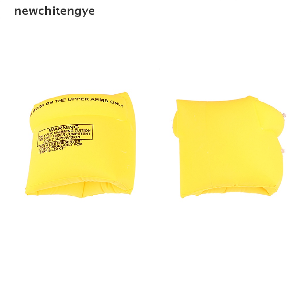 NCY Floaties Inflatable Swim Arm Bands Rings Floats Tube Armlets for Kids and Adult YE