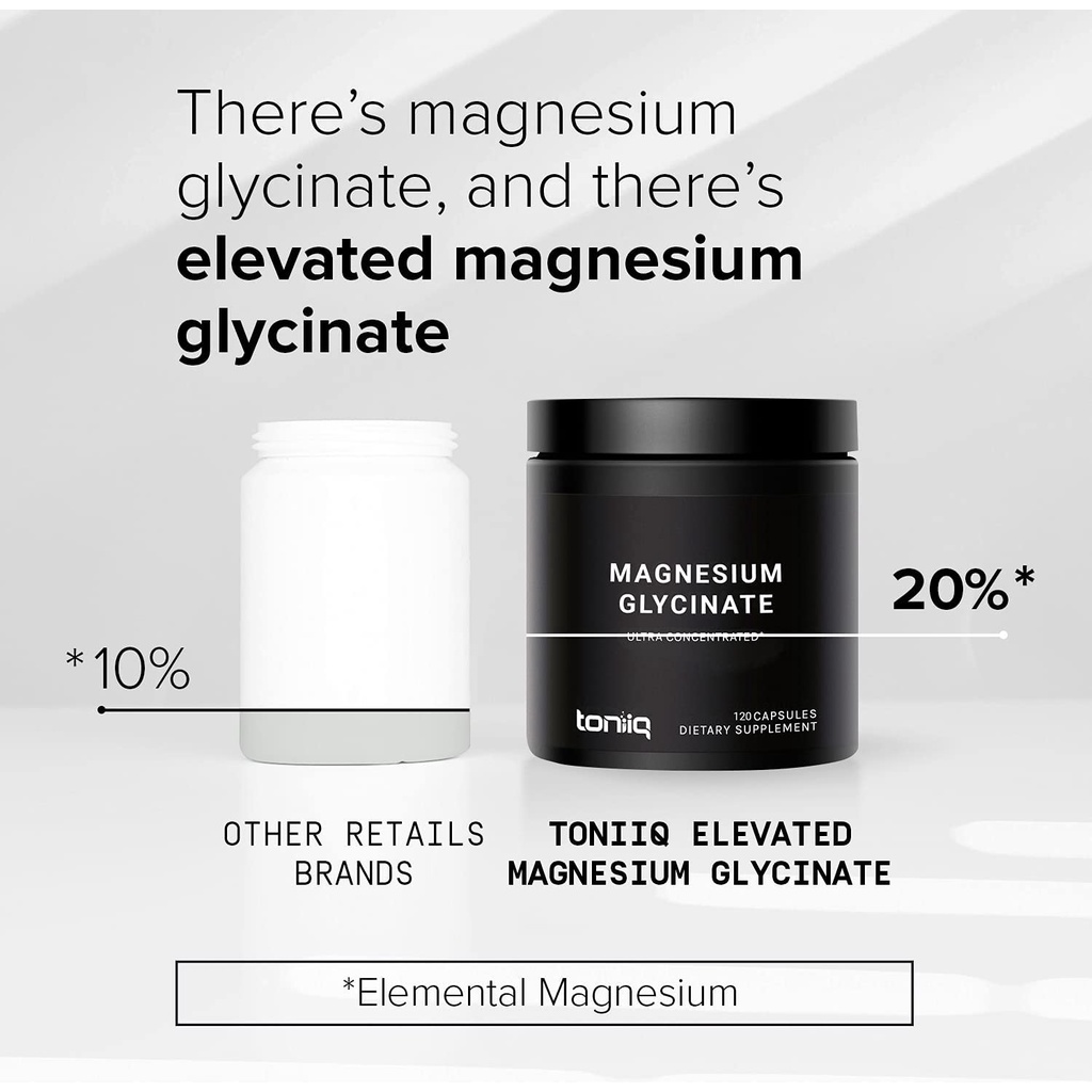 Magnesium Glycinate TONIIQ phục hồi tổng thể,bổ sung lượng magie bị thiếu hụt