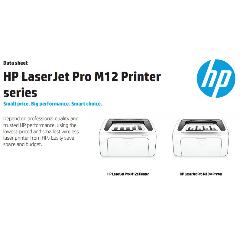 Máy in HP LaserJet Pro M12W  Wifi - Phương pháp tối ưu thay thế Canon 2900 tăng giá đột biến