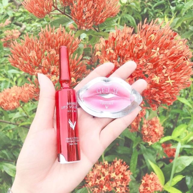 cấy hồng môi vaura, cấy môi v’aura, cấy màu môi babier lips volume cao cấp