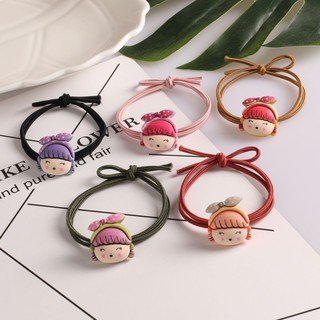 Cột tóc cô bé cài nơ xinh xắn nhiều màu lựa chọn