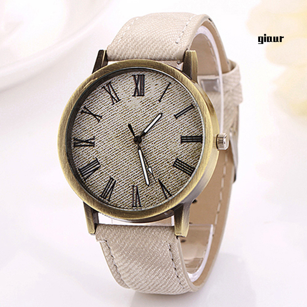 Đồng Hồ Đeo Tay Giaur Số La Mã Cho Nam Và Nữ | BigBuy360 - bigbuy360.vn