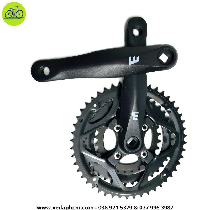 Đùi dĩa Motachie nhôm xe đạp 3 tầng đĩa 28-38-48T