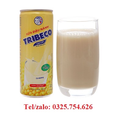 Đậu nành Trisoy lon 240ml