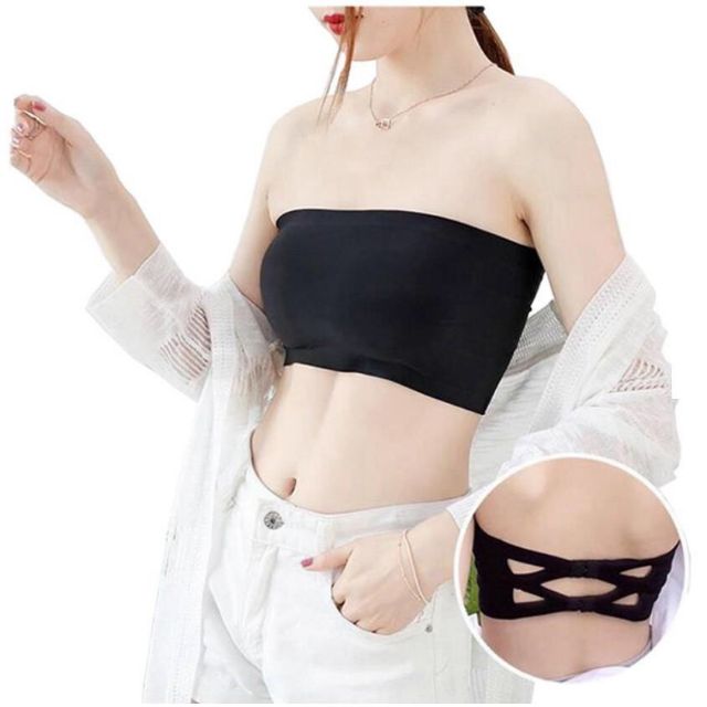 Bra su trơn cài sau