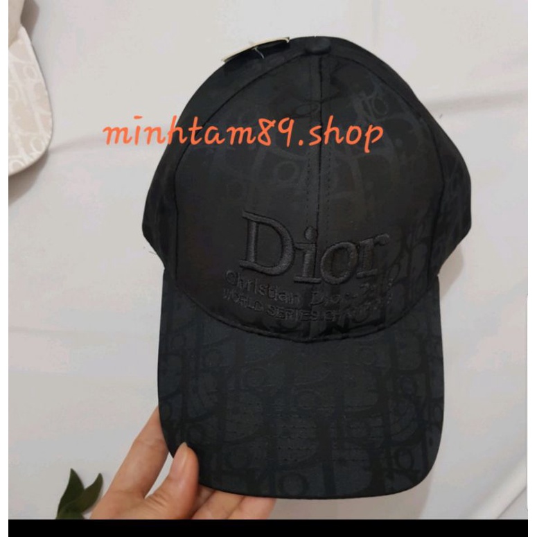 MŨ LƯỠI TRAI NÓN KẾT NAM NỮ THỜI TRANG HỌA TIẾT DI.OR