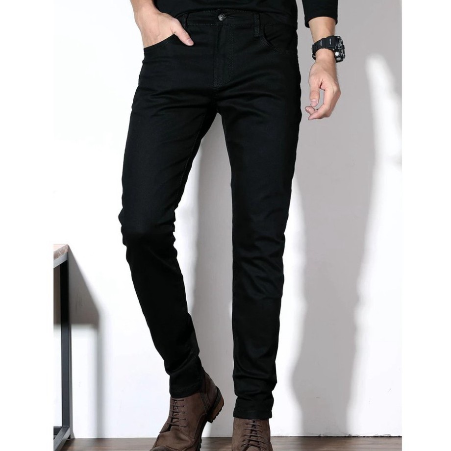 Quần Jean Nam Cao Cấp VNXK VERATINO Quần Bò Nam Đẹp Vải Không Phai | BigBuy360 - bigbuy360.vn