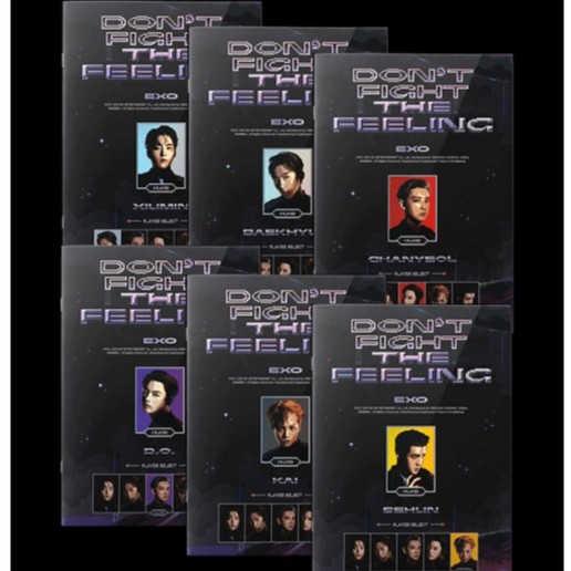 Album EXO - DON’T FIGHT THE FEELING (Expansion/Jewel Case)+ Quà 1 ảnh khổ A5 hình bias | BigBuy360 - bigbuy360.vn