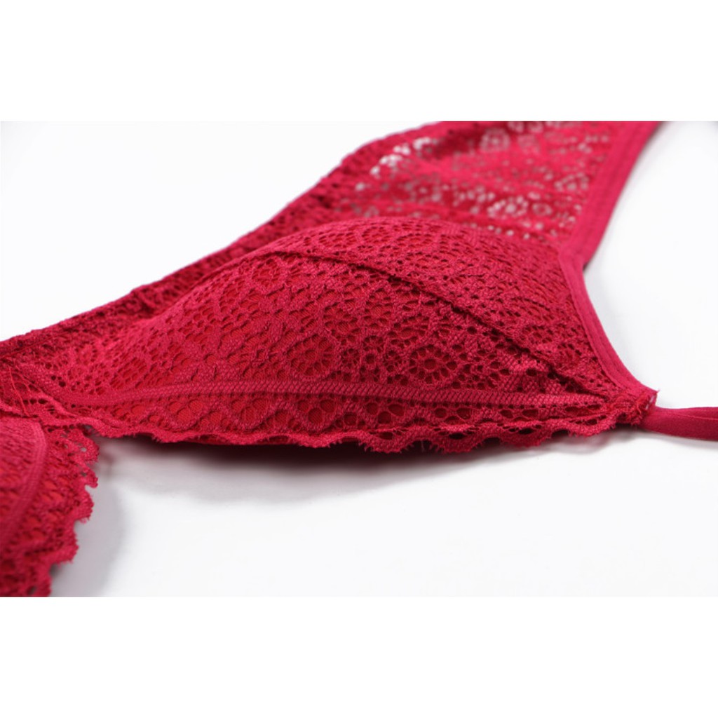Áo ngực nữ ren mỏng không gọng có size 38/85, thiết kế đơn giản, trẻ trung, dễ phối đồ (MS 04008) Anna Shop