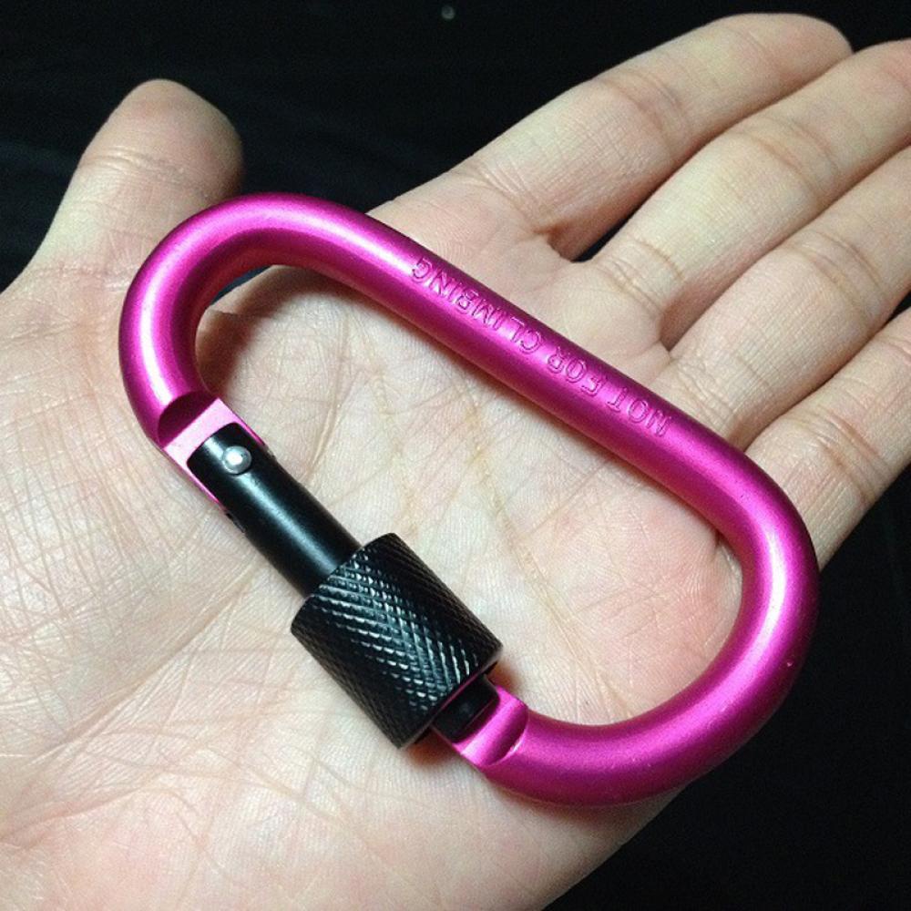 1 Chiếc Kẹp Nhôm EDC Hình Chữ D
