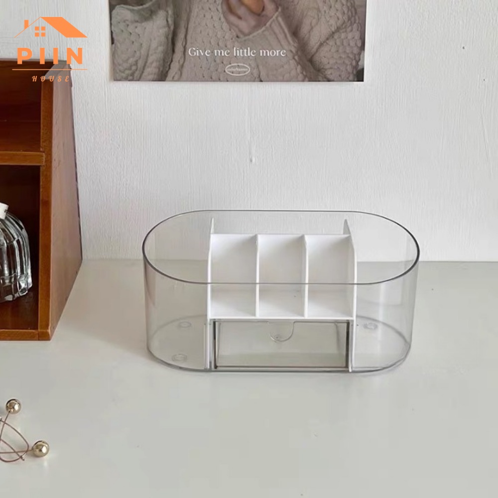 Kệ Đựng Mỹ Phẩm Nhiều Ngăn Kiểu Mới 2023, Khay Trong Suốt Acrylic Đựng Trang Sức PIIN HOUSE