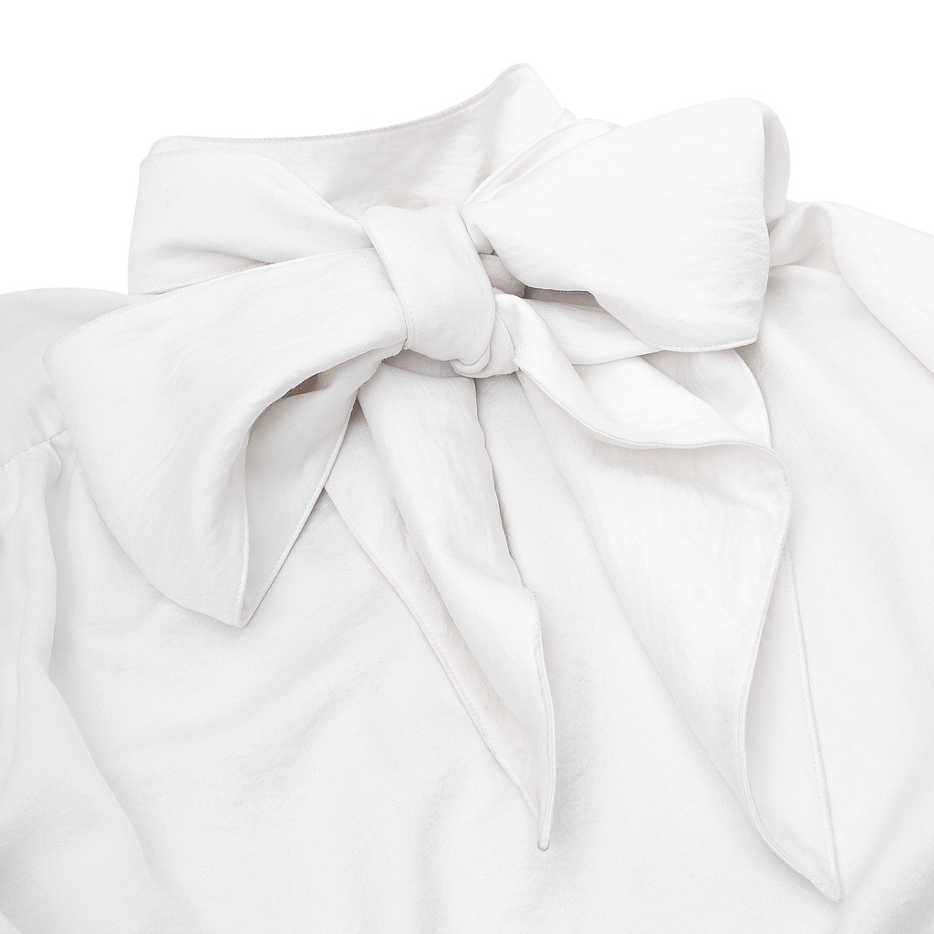 Áo sơ mi kiểu cột nơ ONONMADE Bowtie Blouse