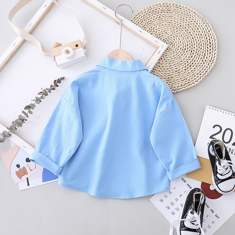 [SALE] ST35⚡6-23Kg⚡Áo sơ mi cho bé trai, cotton 100%⚡HÀNG QUẢNG CHÂU CAO CẤP - QUẦN ÁO TRẺ EM⚡ | BigBuy360 - bigbuy360.vn