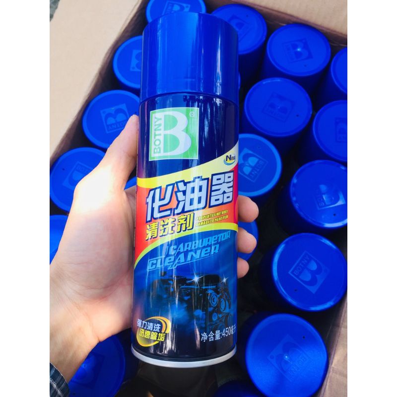 Nước xịt rửa chế BOTNY dung tích 450ml rửa các loại xe