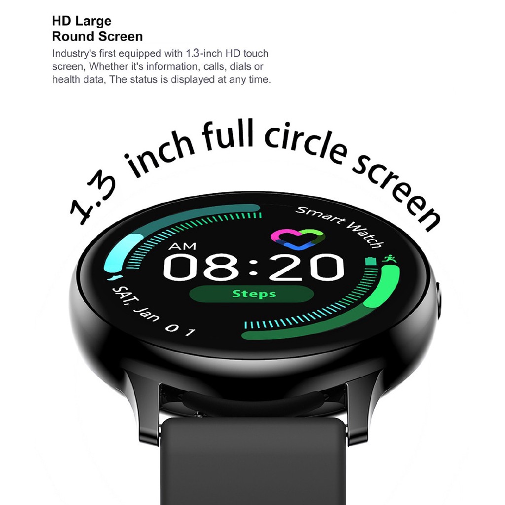 DT88 PRO Full Touch Đồng Hồ Thông Minh Phụ Nữ Vòng Đeo Tay Chống Nước ECG Theo Dõi Nhịp Tim Theo Dõi Giấc Ngủ Smartwatch