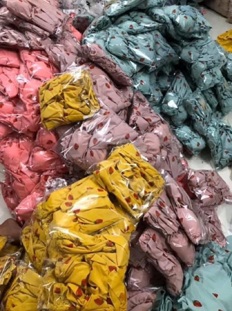 Bộ dây quần đùi dâu tây