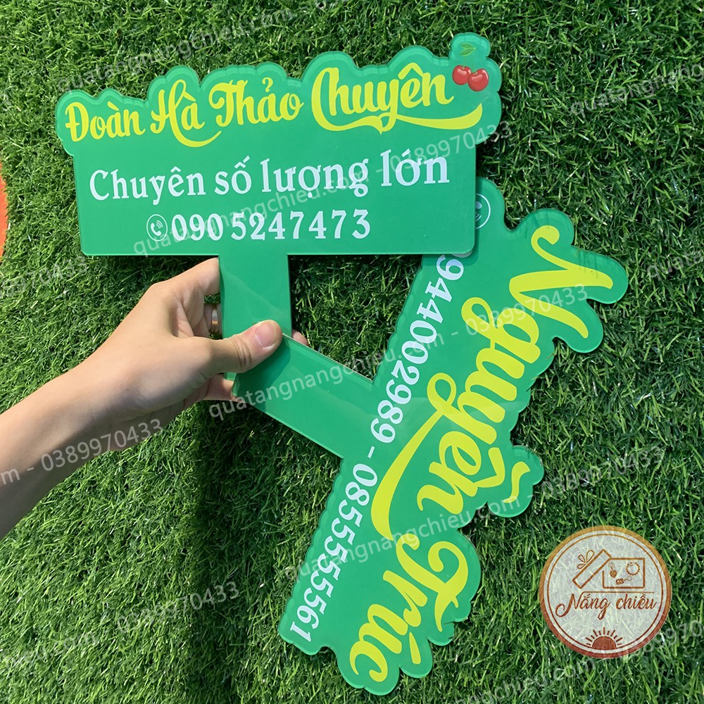 Bảng hiệu decor shop_ Bảng hiệu in theo yêu cầu