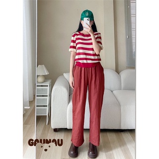 Quần đũi xương cá lưng chun [Gau Nau]