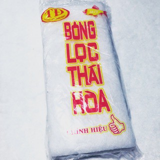 Bông lọc bể cá, vật liệu lọc cho bể cá (30 x 13cm) - Trắng