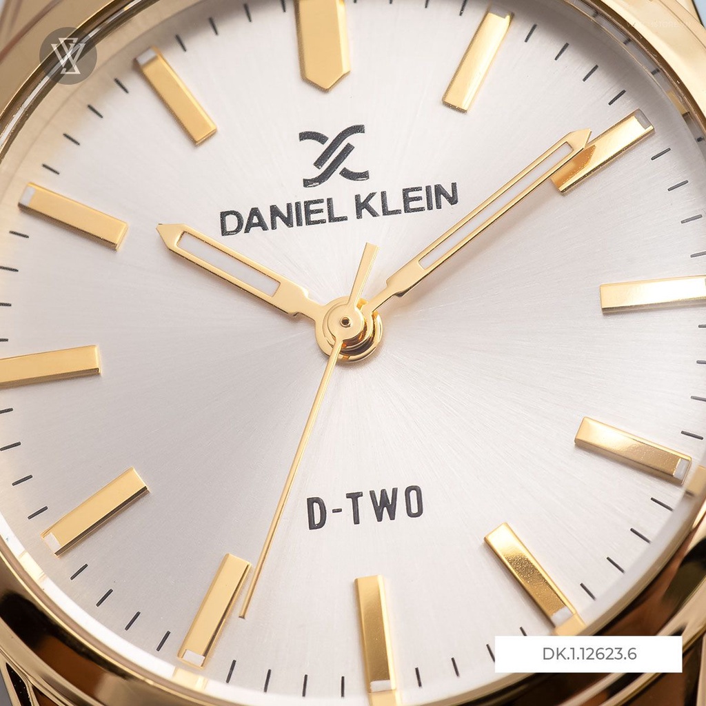 Đồng Hồ Quartz Nữ Daniel Klein WATCHSTORE DK.1.12623.6 Mặt Kính Khoáng 33mm, Dây Da, Vỏ Thép Không Gỉ