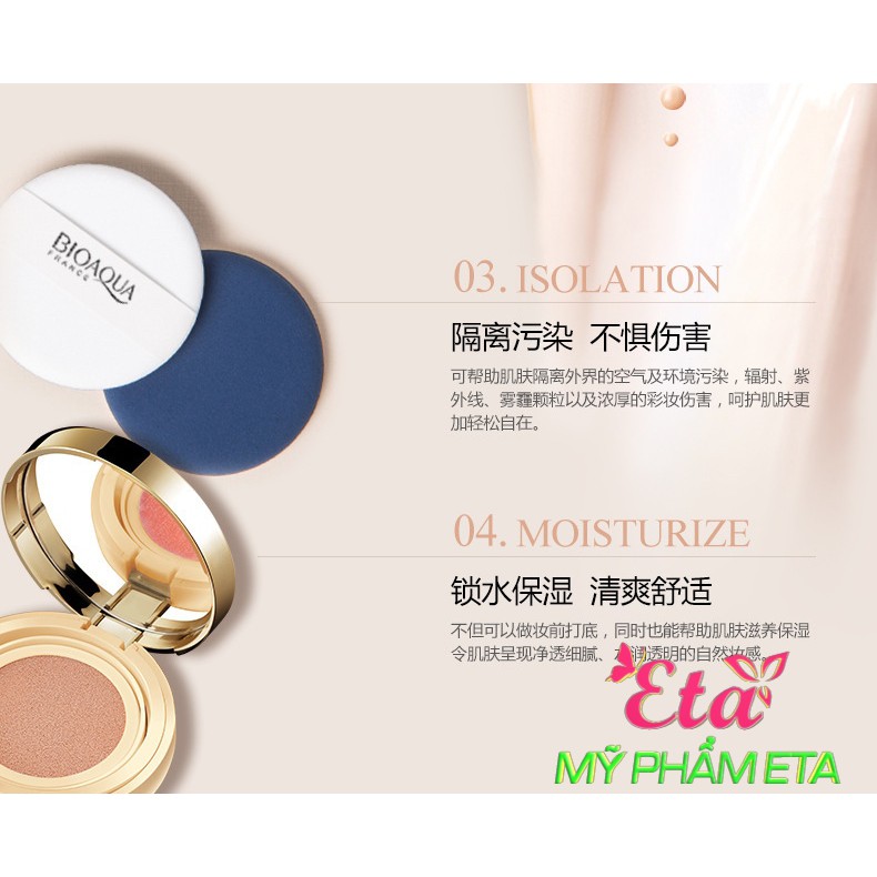 Phấn nước CUSHION BIOAQUA kiềm dầu trang điểm da hoàn hảo | BigBuy360 - bigbuy360.vn