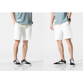 Quần short đũi nam cạp dải rút
