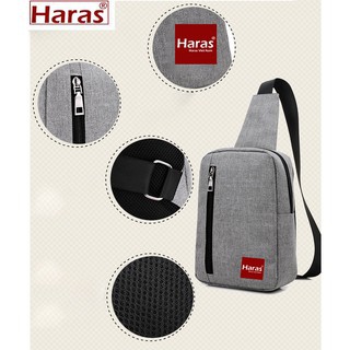 Túi đeo chéo hàn quốc HARAS- Màu Đen