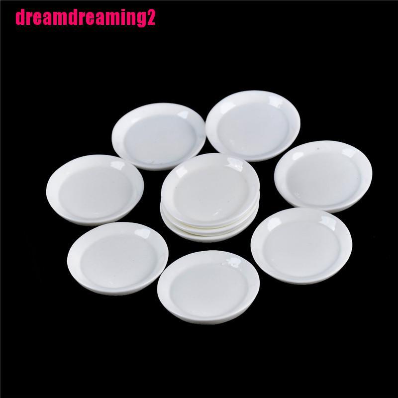 Bộ 10 Đĩa Mini Đựng Thức Ăn Thiết Kế Dễ Thương
