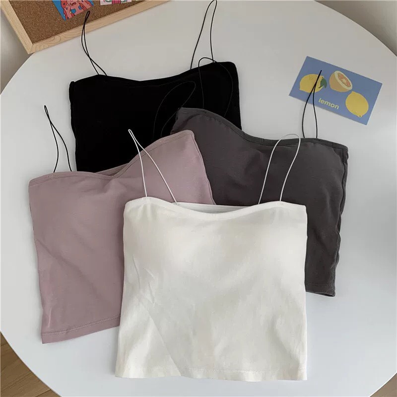 ÁO LÓT NỮ, ÁO BRA, TẬP GYM, YOGA DÁNG CROPTOP KHÔNG GỌNG MẪU MỚI SIÊU HÓT