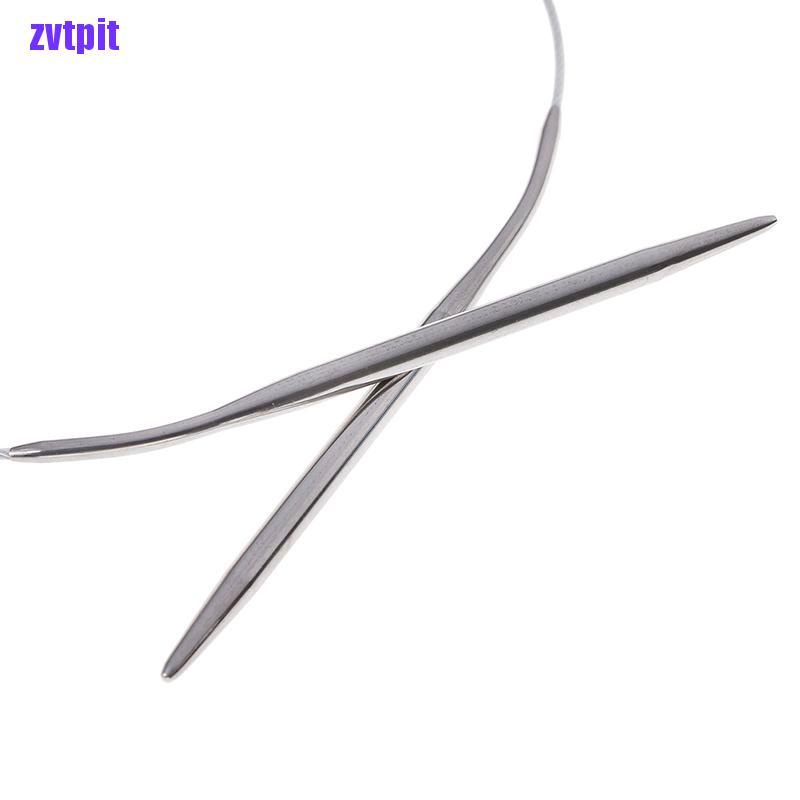 Set 11 Kim Đan Len Bằng Thép Không Gỉ Kích Thước S 6-16 Pygv 43 / 65 / 80cm