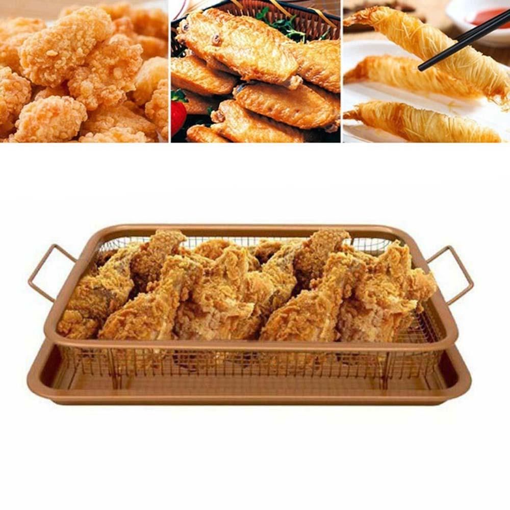 Vỉ Nướng Khoai Tây Chiên Chống Dính Có Thể Tháo Rời Tiện Dụng